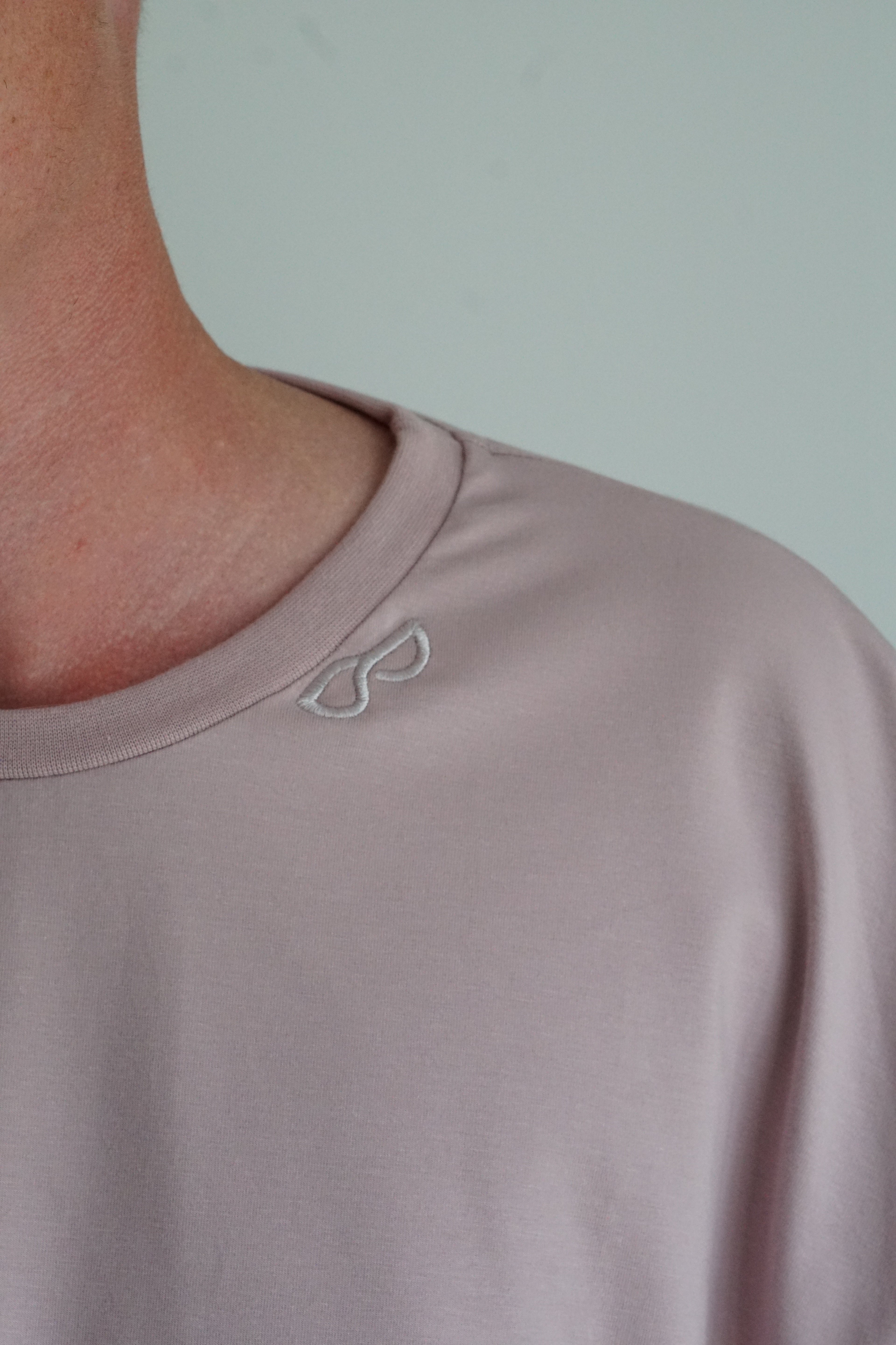 b's baggy t shortsleeve nude roze