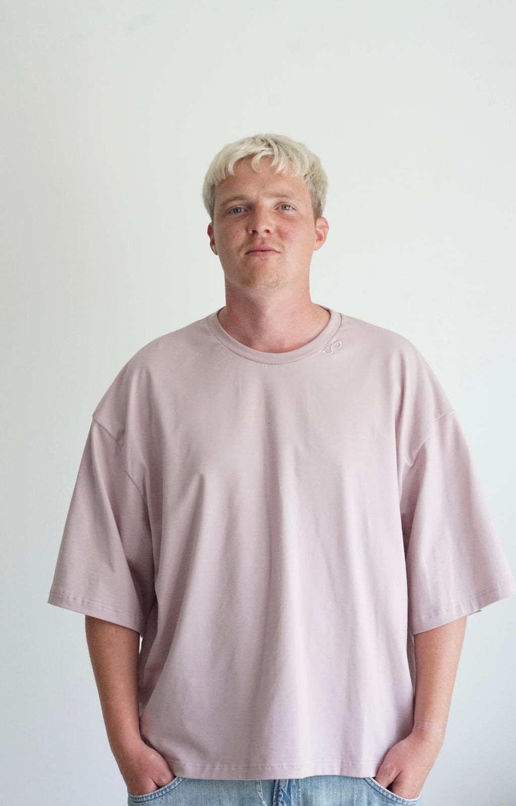 b's baggy t shortsleeve nude roze
