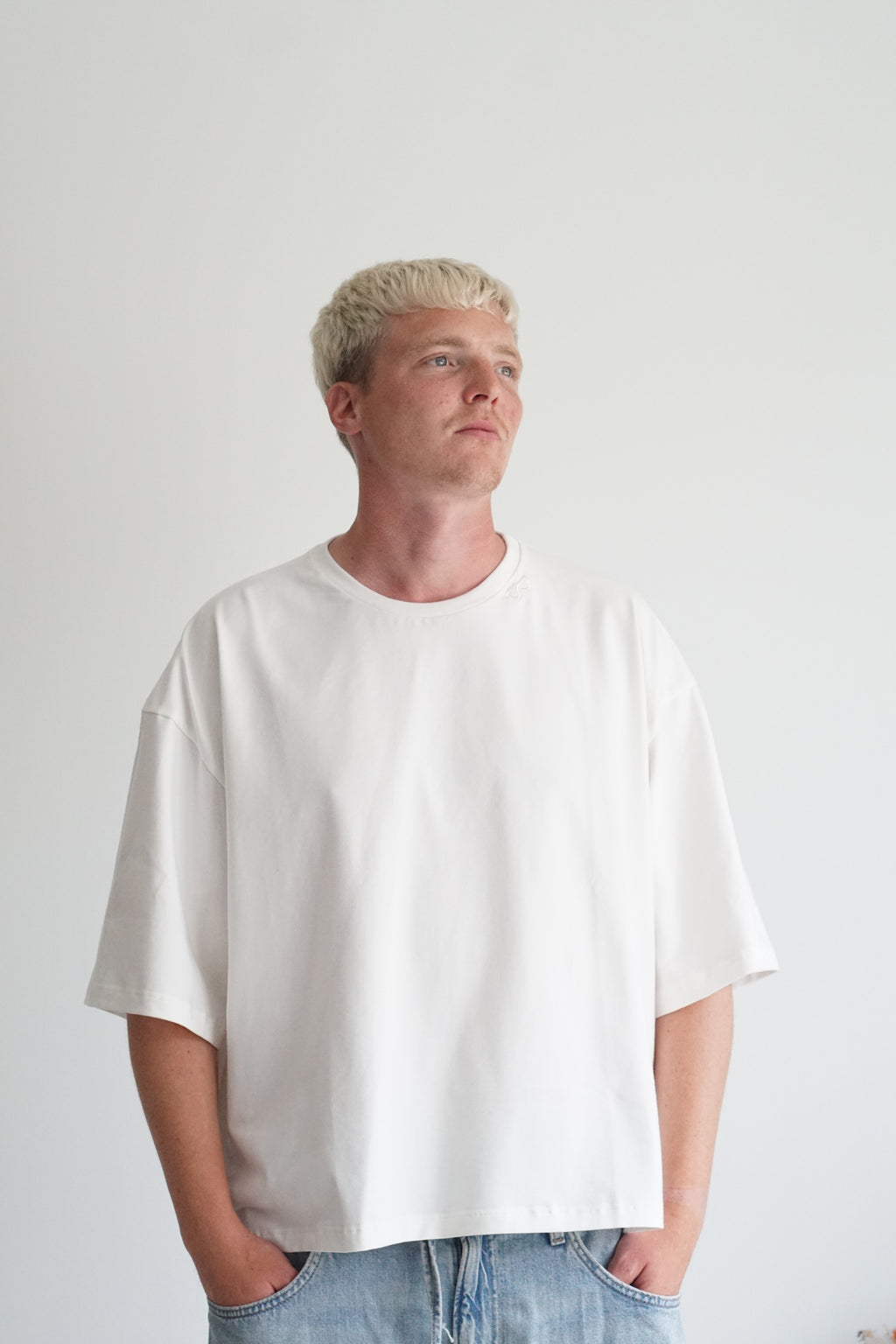b's baggy t shortsleeve off-white