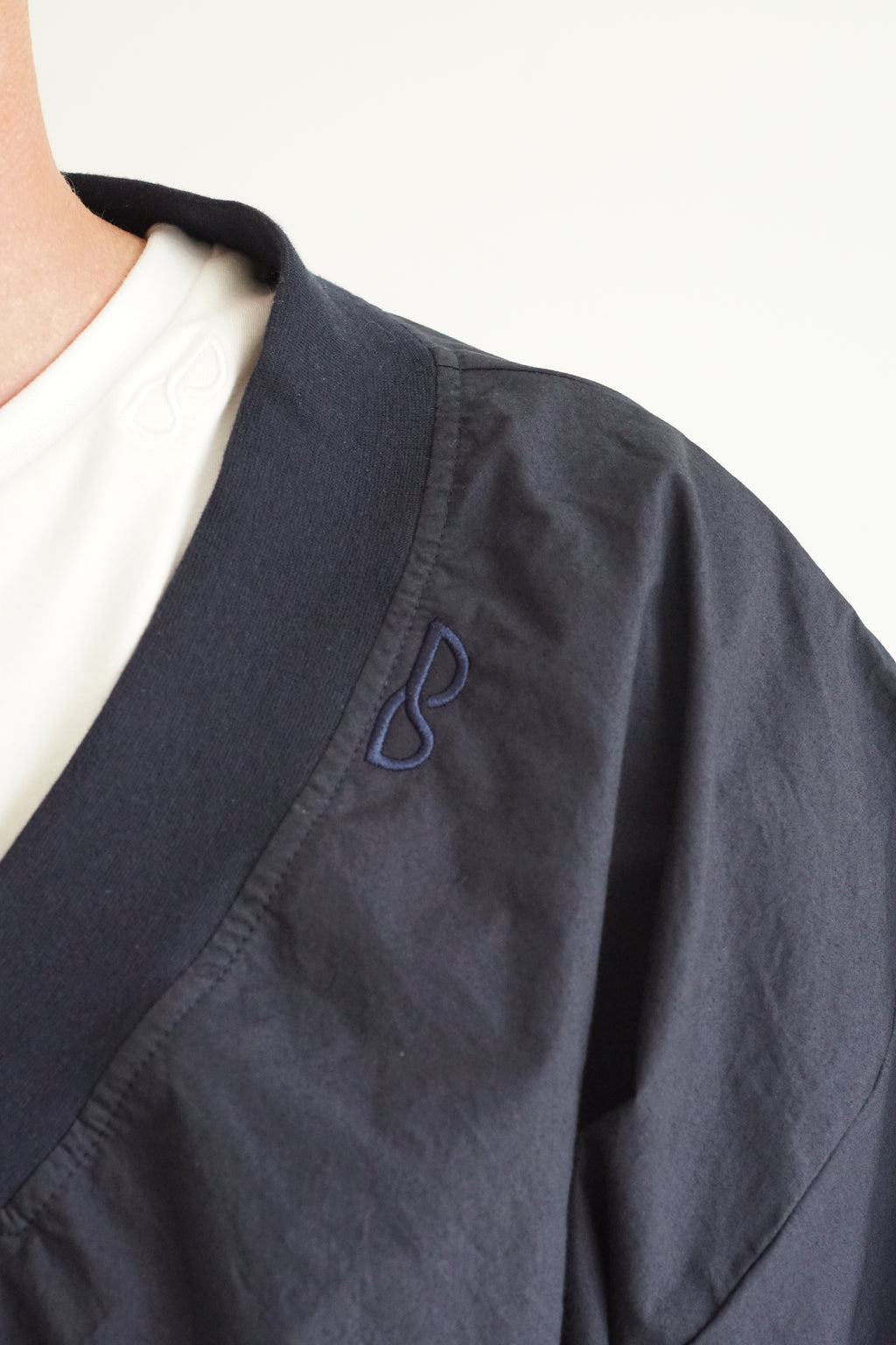 b's windbreaker navy blauw