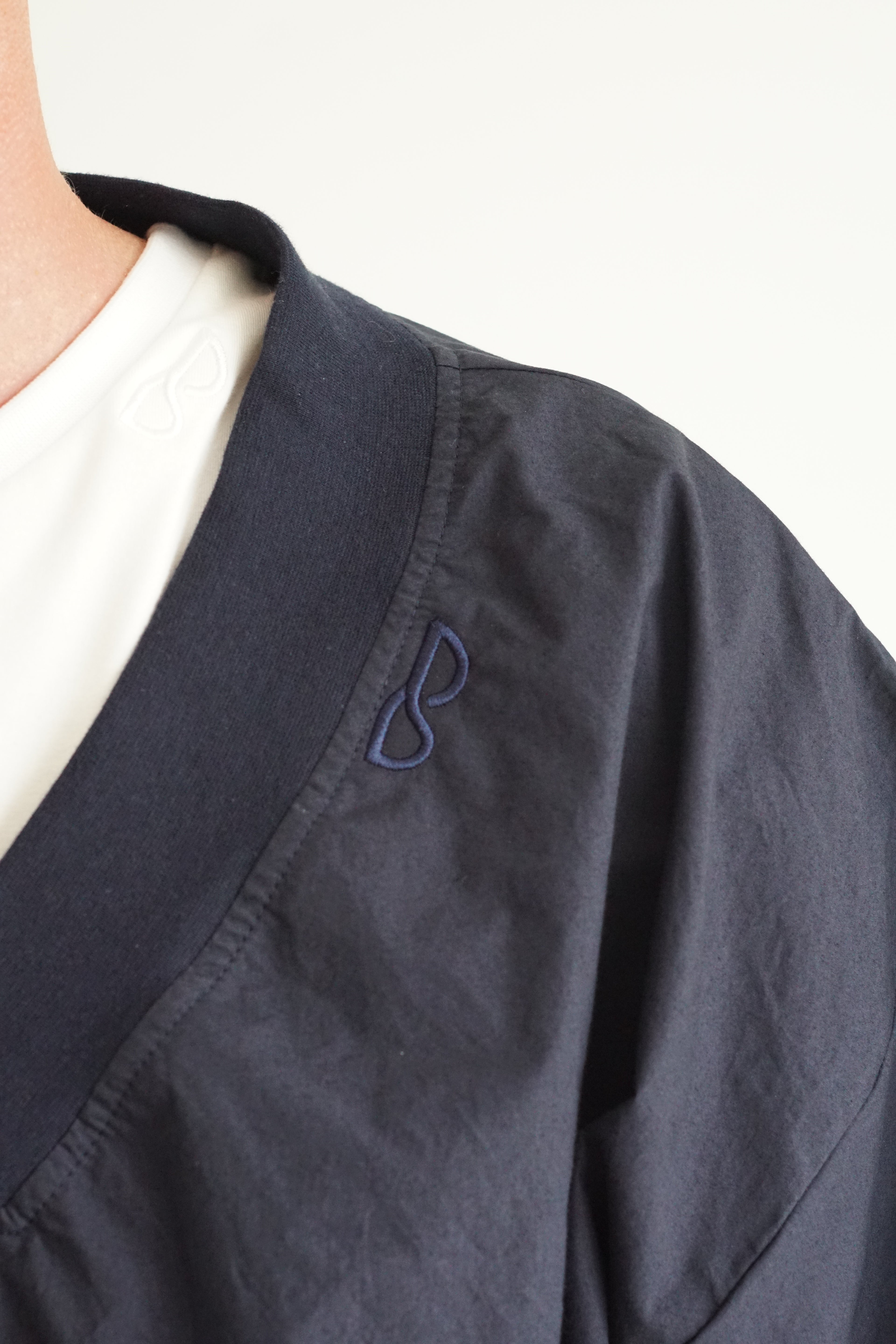 b's windbreaker navy blauw