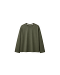 b's baggy longsleeve kaki groen